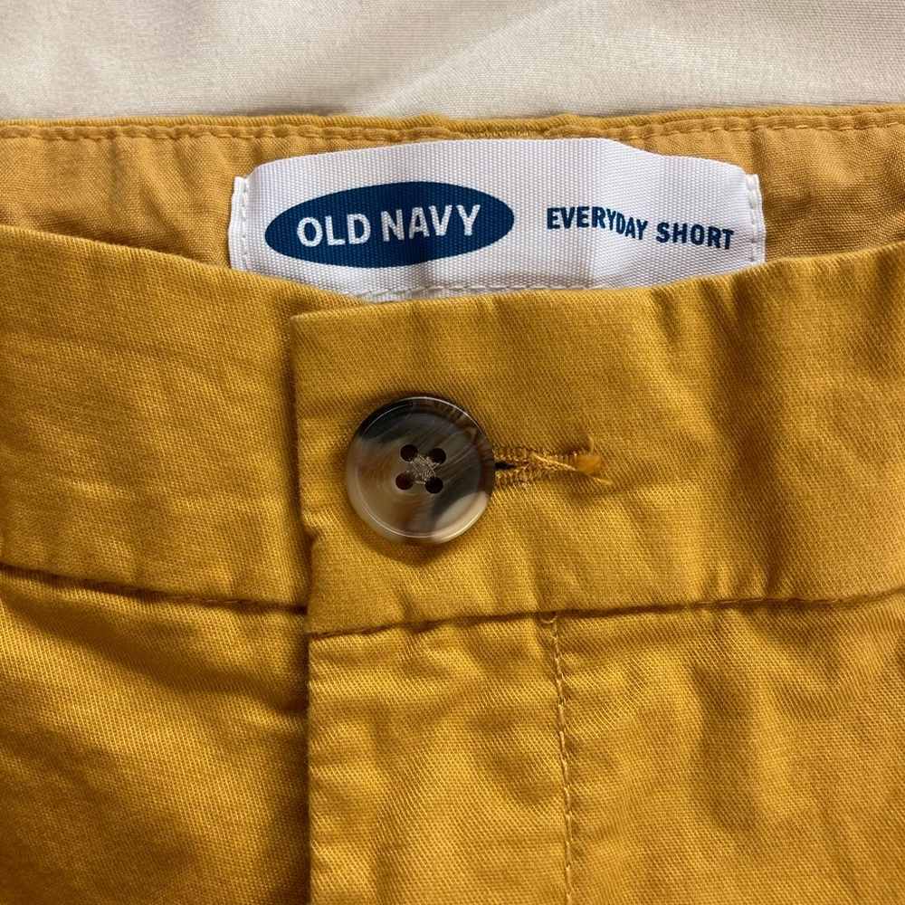Old Navy Mustard Shorts